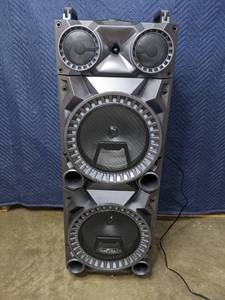 lot 460 image: beFree Sound Bluetooth 12 Double Subwoofer Portable Party Speaker