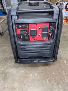 lot 484 image: Gentron Power Equipment 4500-Watt Portable Gas Inverter Generator