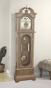 lot 467 image: 77 Grandfather Clock - Cherry Finish