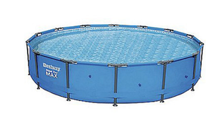 lot 479 image: Bestway Steel Pro Max 14 x 33 Round Metal-Frame Pool Set