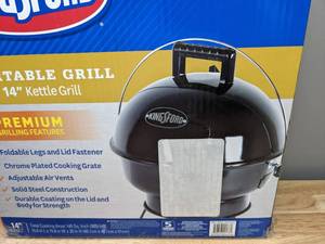 lot 99 image: Brand New Kingsford 14 Portable Kettle Grill T