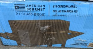 lot 500 image: American Gourmet by Char-Broil Santa Fe Charcoal BBQ Grill