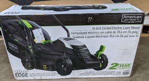 lot 509 image: American Lawn Mower 14 11-Amp Corded Electric Push Lawn Mower