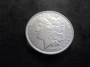 1878 Morgan Silver Dollar