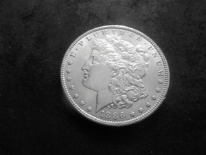 1886 Morgan Silver Dollar