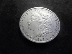 1888 S Morgan Silver Dollar