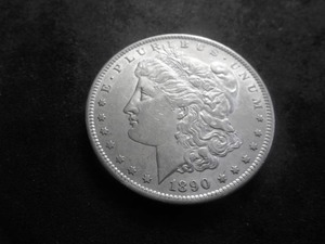 1890 S Morgan Silver Dollar