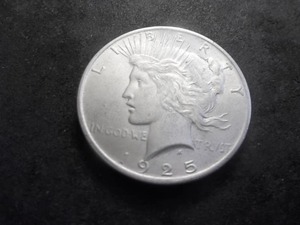 1925 Peace Silver Dollar