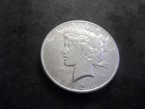 1926 D Peace Silver Dollar