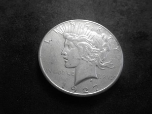 1927 S Peace Silver Dollar
