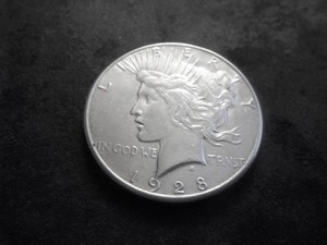 1928 S Peace Silver Dollar