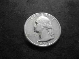 1932 S Washington Quarter In MS