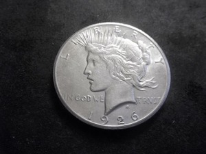 1926 Peace Silver Dollar
