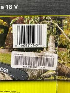 lot 52 image: RYOBI ONE 18V 10 in. Cordless Battery Chainsaw (Tool Only)