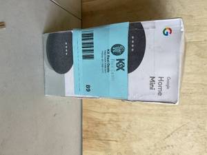lot 89 image: Google Nest Mini (2nd Gen) - Smart Home Speaker with Google Assistant - Charcoal (2 units)