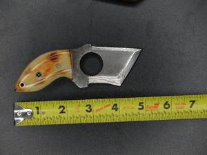 HANDMADE 5.25 Damascus Steel Custom Tanto Punch Knife�