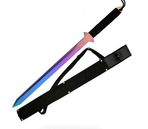 Double Edged Ninja Rainbow Blade Sword�