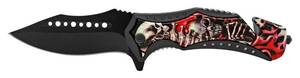 5 Rescue Folding Pocket Knife - Skeletons