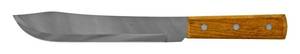 12.5 Tramontina Dynamic Meat Butchers Knife with Stainless Steel Blade - Wooden