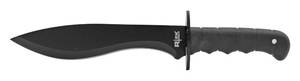 14 RTEK Ultimate Outdoor Survival Preppers Hunting Knife with Sheath - Black