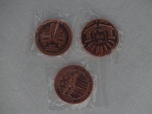 3 1 oz 2nd Amendment Themed Copper Coins