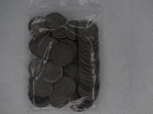 60 Nickels Mixture of BuffaloLiberty V Nickels