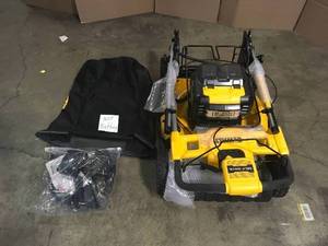 Dewalt 21.5 in. 20-Volt MAX Lithium-Ion Cordless Battery Walk Behind Self Propelled Mower - Tool only Customer Returns See Pictures