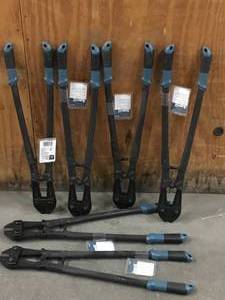 Lot of 6 Anvil 24 in. Bolt Cutter Not Used