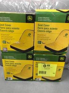 Lot of 4 New John Deere Riding Mower Seat Cover