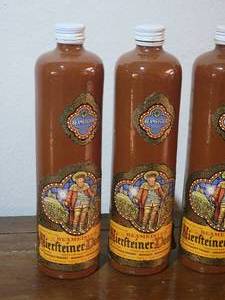 lot 80C image: Vintage Beameister Nierfteiner Domtal Crock Wine Bottles - 12
