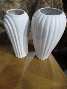 White Vases