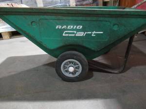Vintage Radio Cart