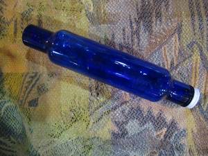 Cobalt Blue Glass Rolling Pin