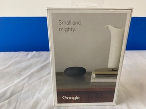 lot 4 image: GOOGLE NEST MINI BLACK
