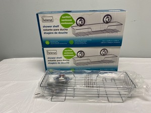 lot 24 image: (2) HOMZ SHOWER SHELF