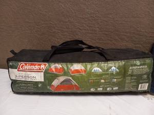 lot 35 image: (2) TENTS CAMPING GEAR