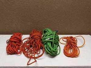 lot 83 image: (4) REALLY LONG EXTENSION CORDS