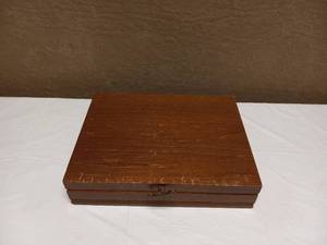 lot 67 image: ANTIQUE SILVERWARE WITH BOX