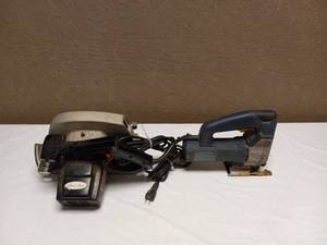 lot 62 image: CRAFTSMAN CIRCLE SAW AND BOSCH JIGSAW