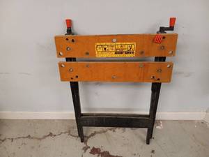 lot 125 image: BLACK & DECKER WORKMATE STAND