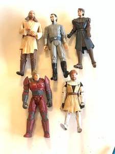 LOT OF FIVE VINTAGE STAR WARS FIGURES
