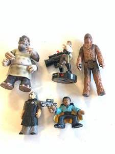 LOT OF FIVE VINTAGE STAR WARS FIGURES