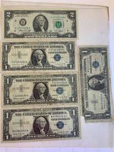 LOT OF SILVER CERTIFICATES