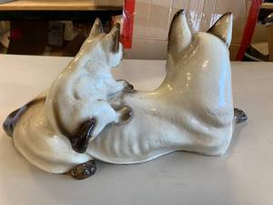 1960�S MARWAL CAT SCULPTURE 18 INCH LONG