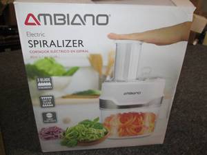 lot 25 image: ambiano electric spiralizer ...