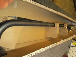 lot 47 image: oil rubbed bronze curtain rod ...