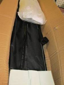 lot 54 image: projector screen with stand ...