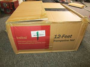 lot 67 image: 12 foot trampoline net ...