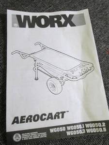 lot 115 image: worx aerocart ...
