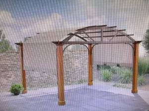lot 119 image: 10 ft. x 12 ft. Longford Wood Outdo...